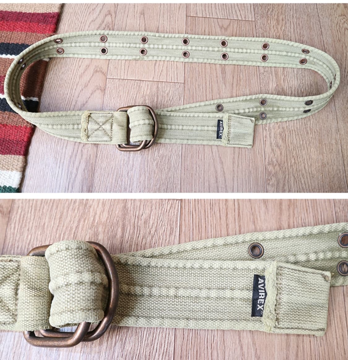일본판 avirex 아비렉스 빈티지 밀리터리 벨트

 상품이미지3