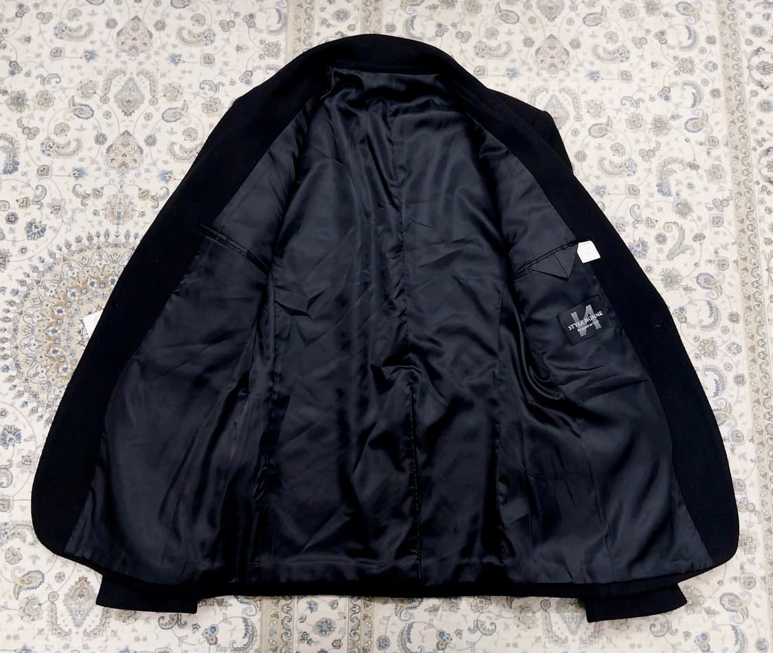 (새상품)  스타일옴므 블랙 울 블레이져 50 상품이미지2