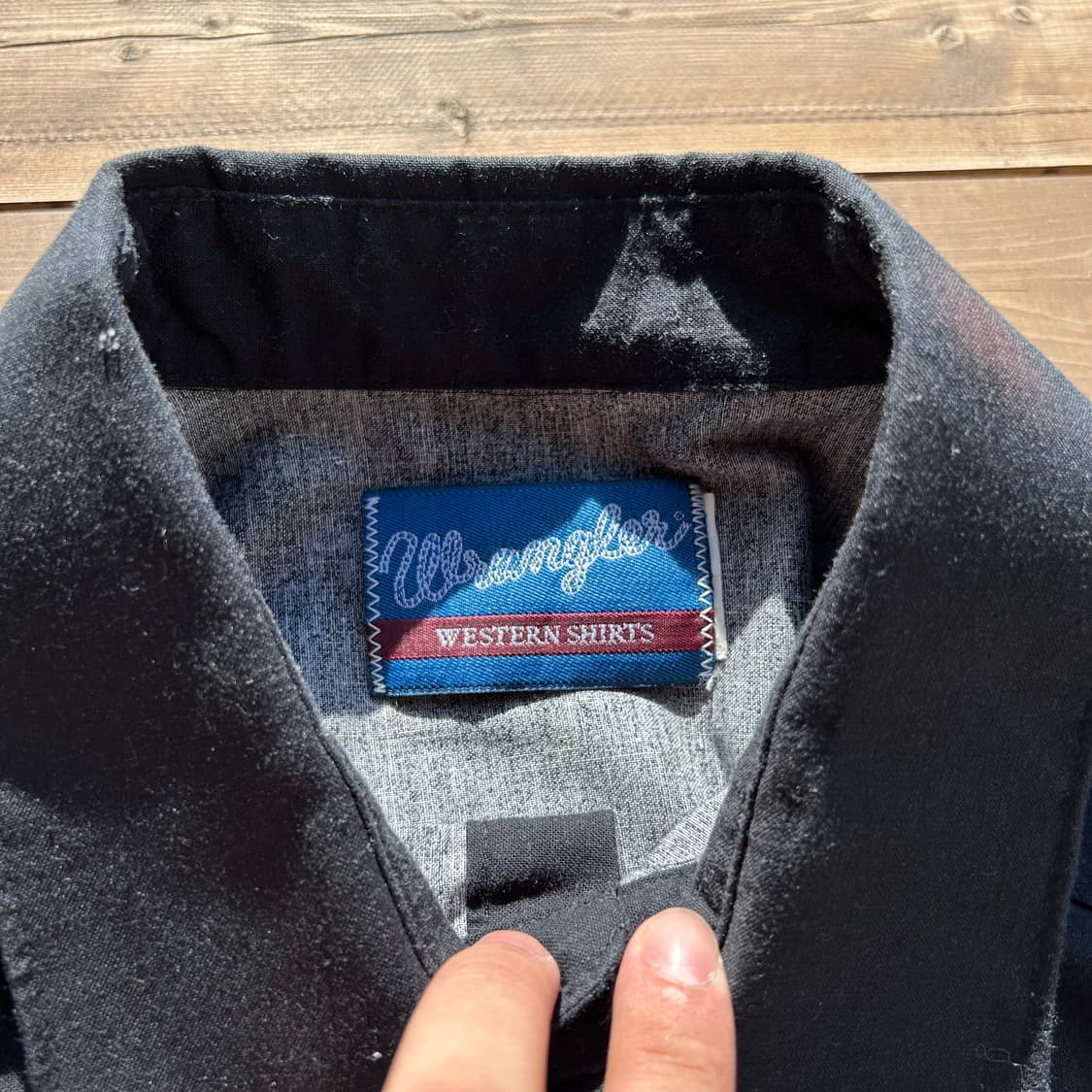 [2XL] 90s 랭글러 나바호 패턴 웨스턴 셔츠 상품이미지4