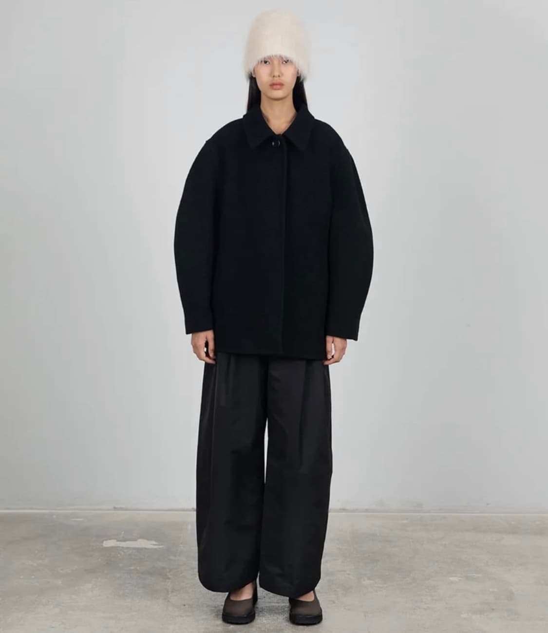 아모멘토 아워글래스 하프코트  상품이미지1