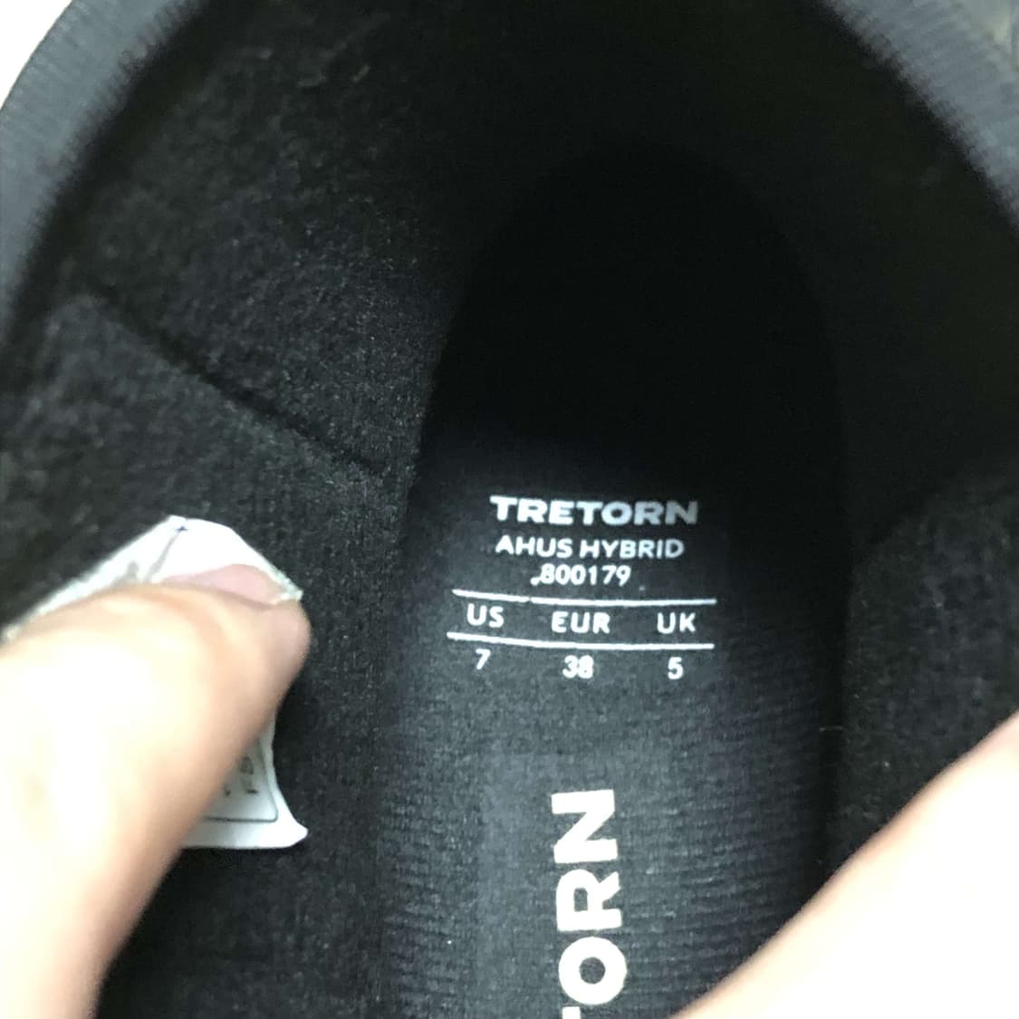 (240) 트레통 TRETORN 아후스 하이브리드 블랙 레인부츠 상품이미지4