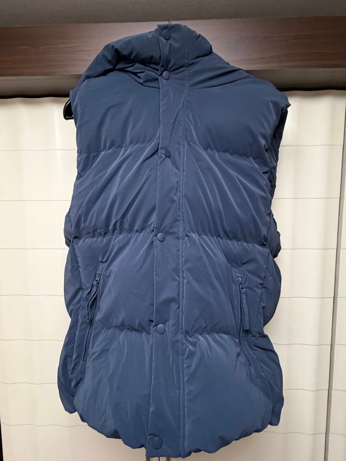 자라 패딩베스트 네이비 XL 상품이미지1