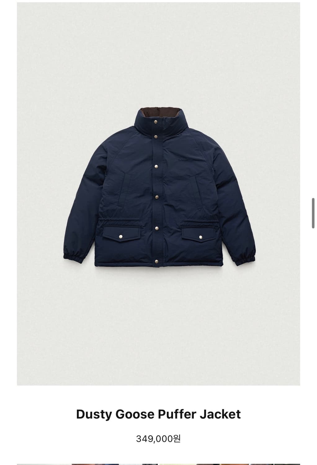 더바넷 thebarnet Dusty Goose Puffer Jacket 상품이미지3