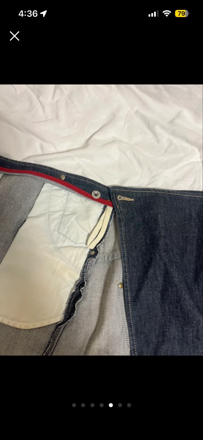 리바이스 데님 미니스커트 미디움 정도 사이즈 상품이미지5