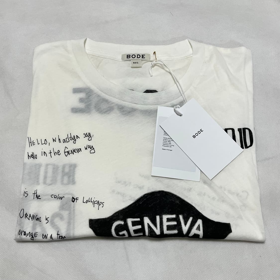 [S,M,L,XL]보디 BODE Camp Crest 티셔츠 상품이미지4