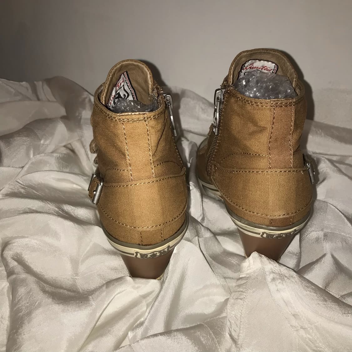 Ash 아쉬 갸루 카멜브라운 하이탑 웨지 스니커즈 상품이미지6