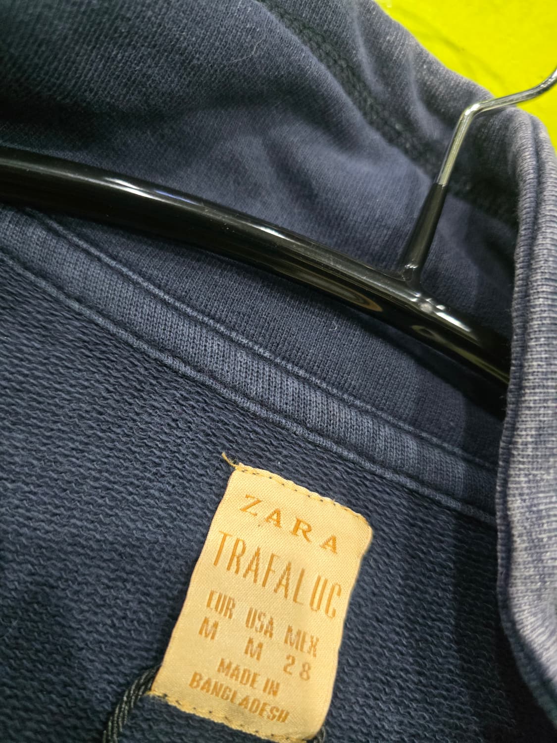 ZARA TRAFALUC 워싱 크롭 집업 점퍼 상품이미지9