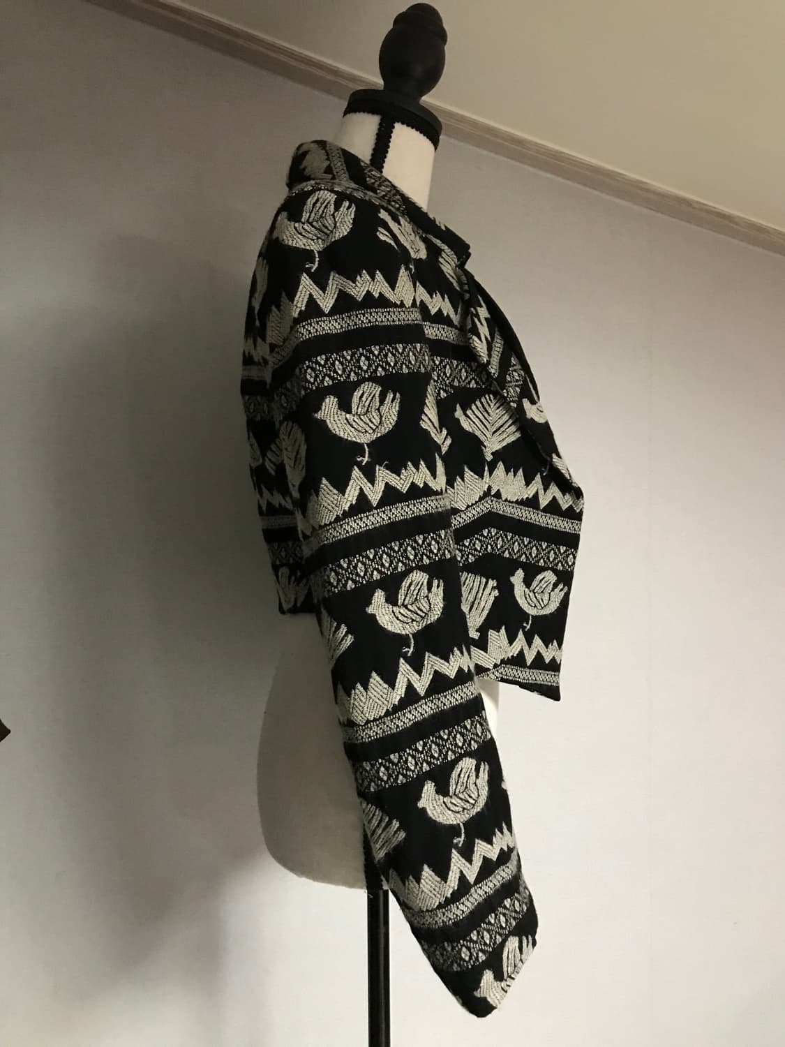 Layered Jacquard Spencer Jacket 상품이미지3