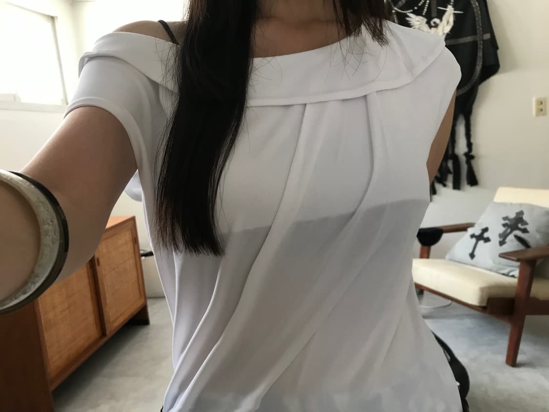 vintage white top 상품이미지1