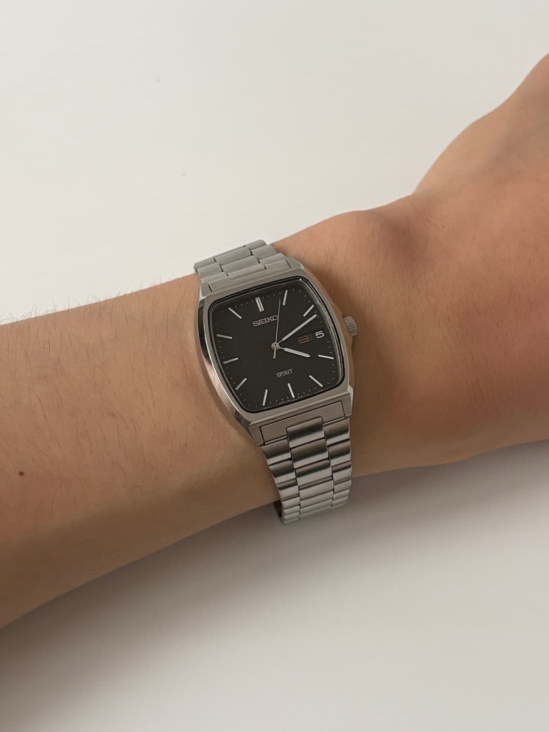 1990s Spirit Black Dial Square Quartz 상품이미지9