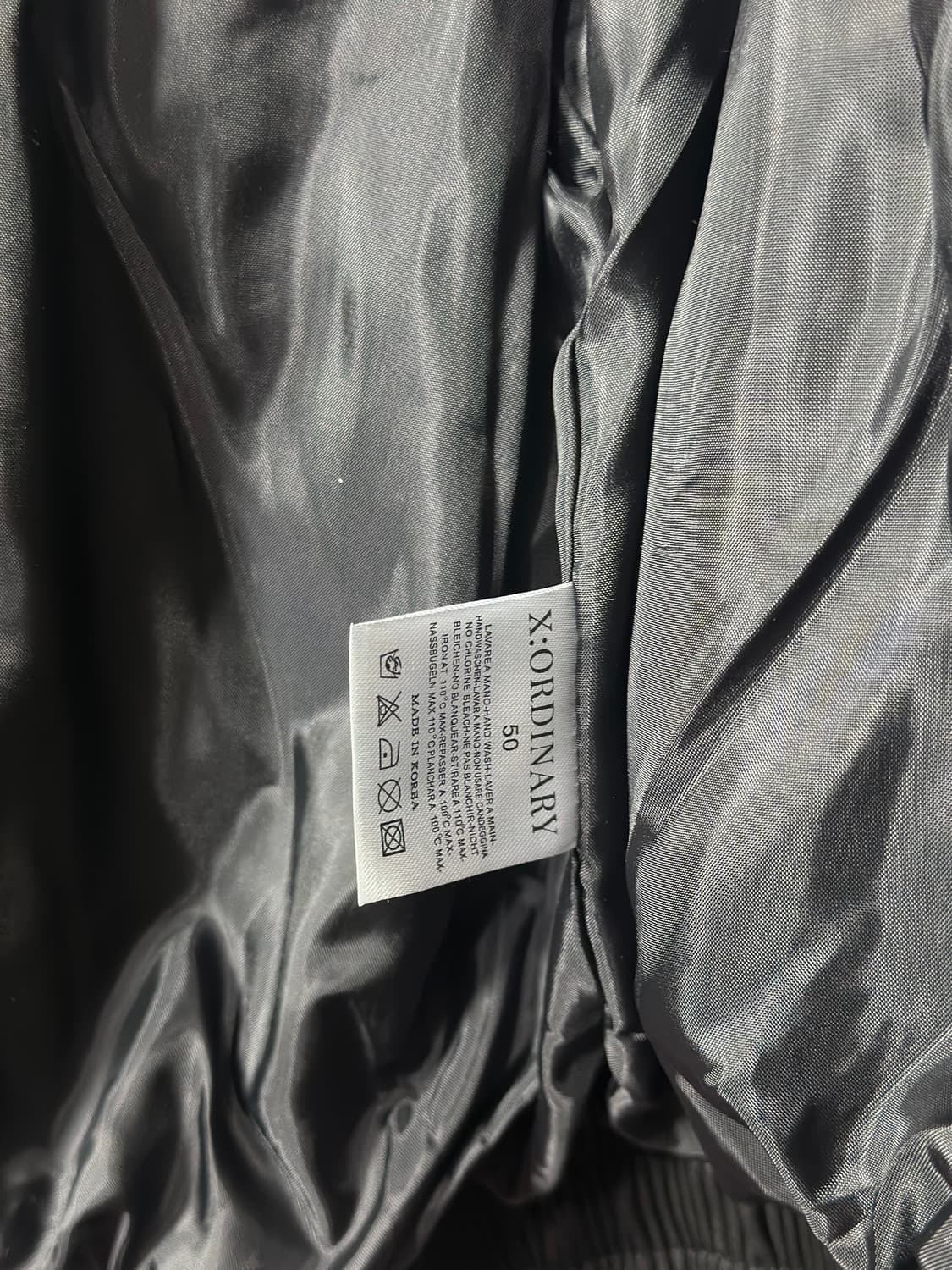 엑스오디너리(X:ORDINARY) 토끼 자수 스웨이드 워크 자 상품이미지5