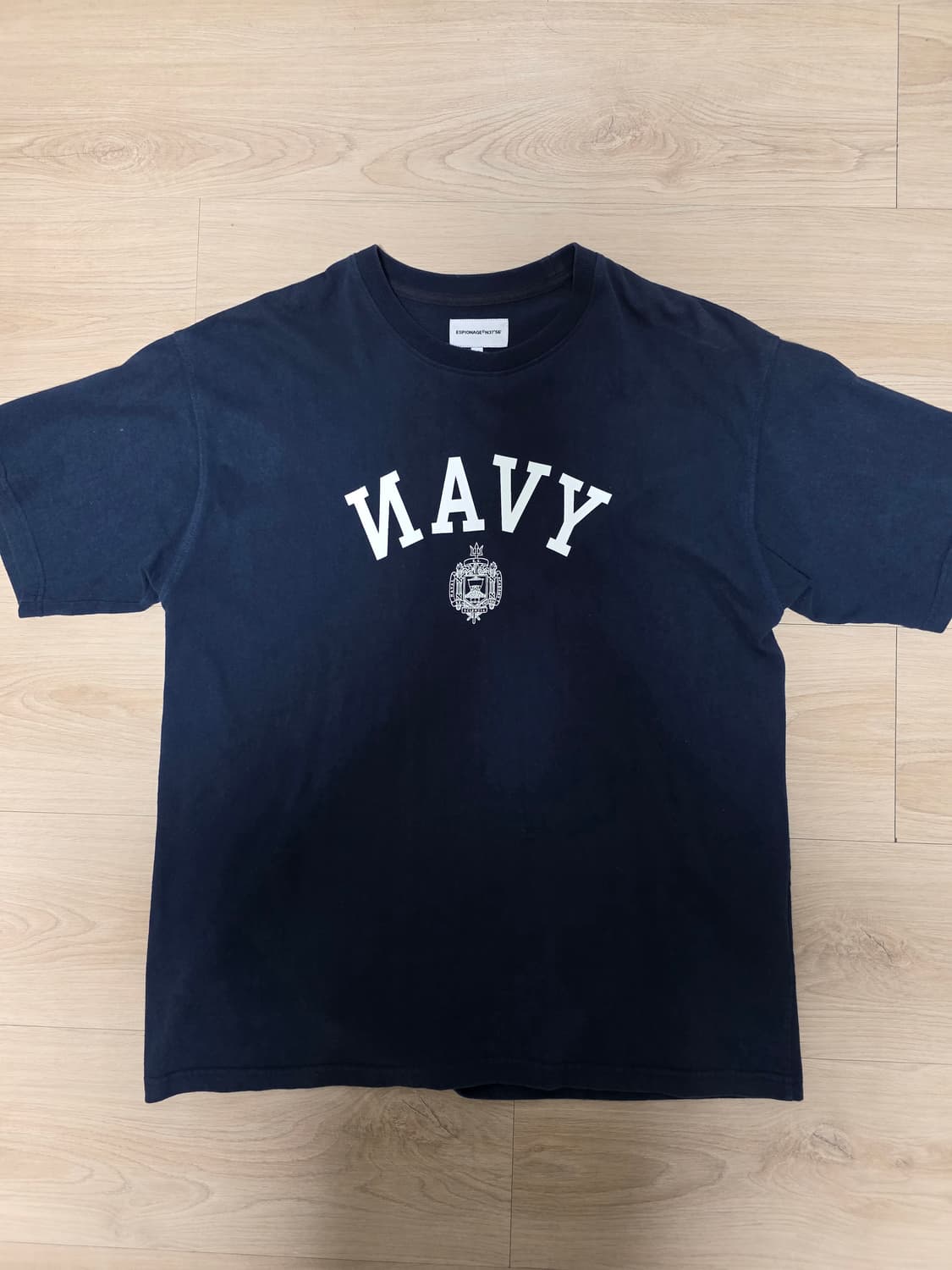 에스피오나지 NAVAL Academy 티셔츠 M 네이비 상품이미지1