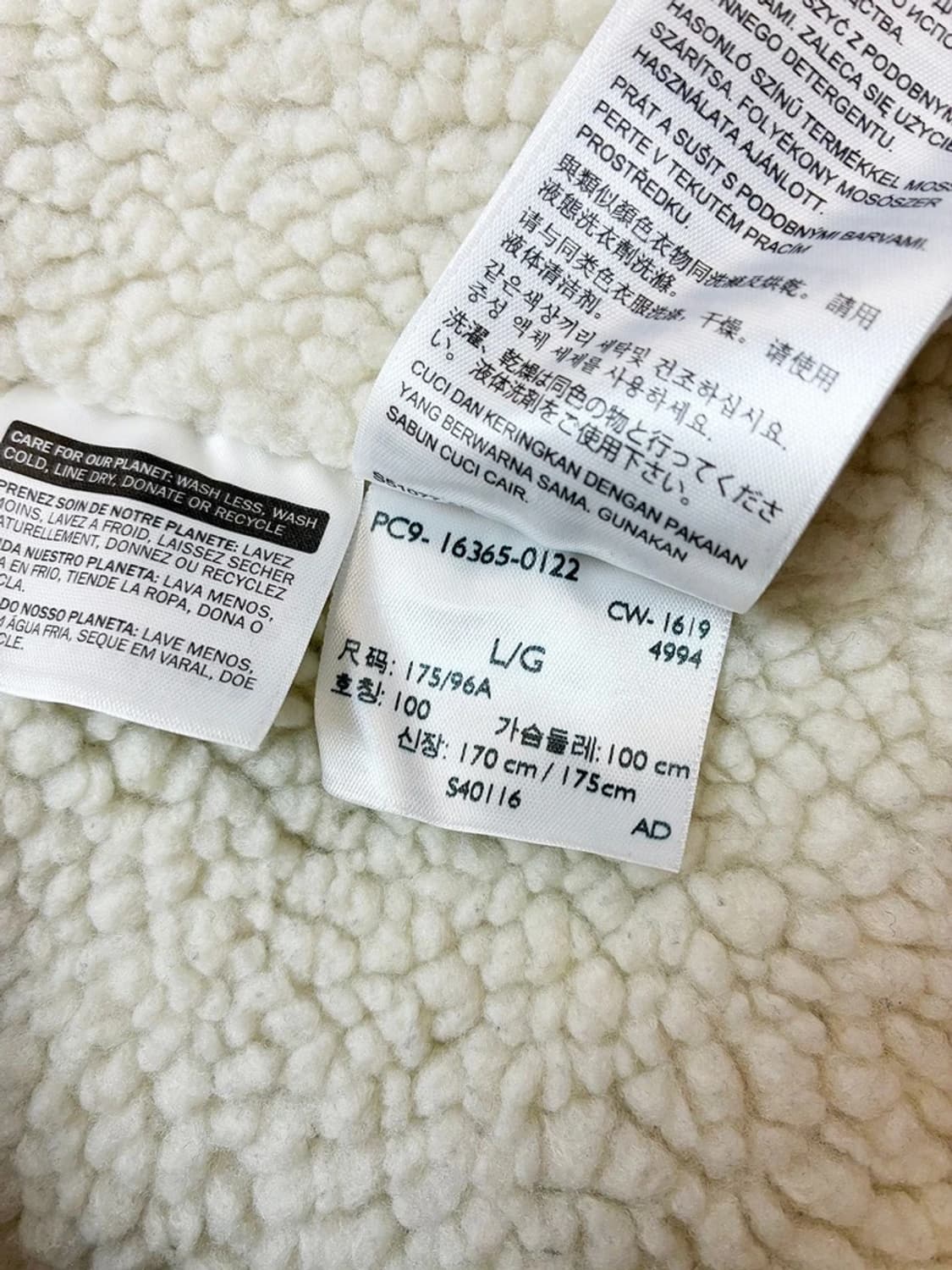 리바이스 양털 셰르파 데님 트러커 자켓 PN5227 상품이미지9