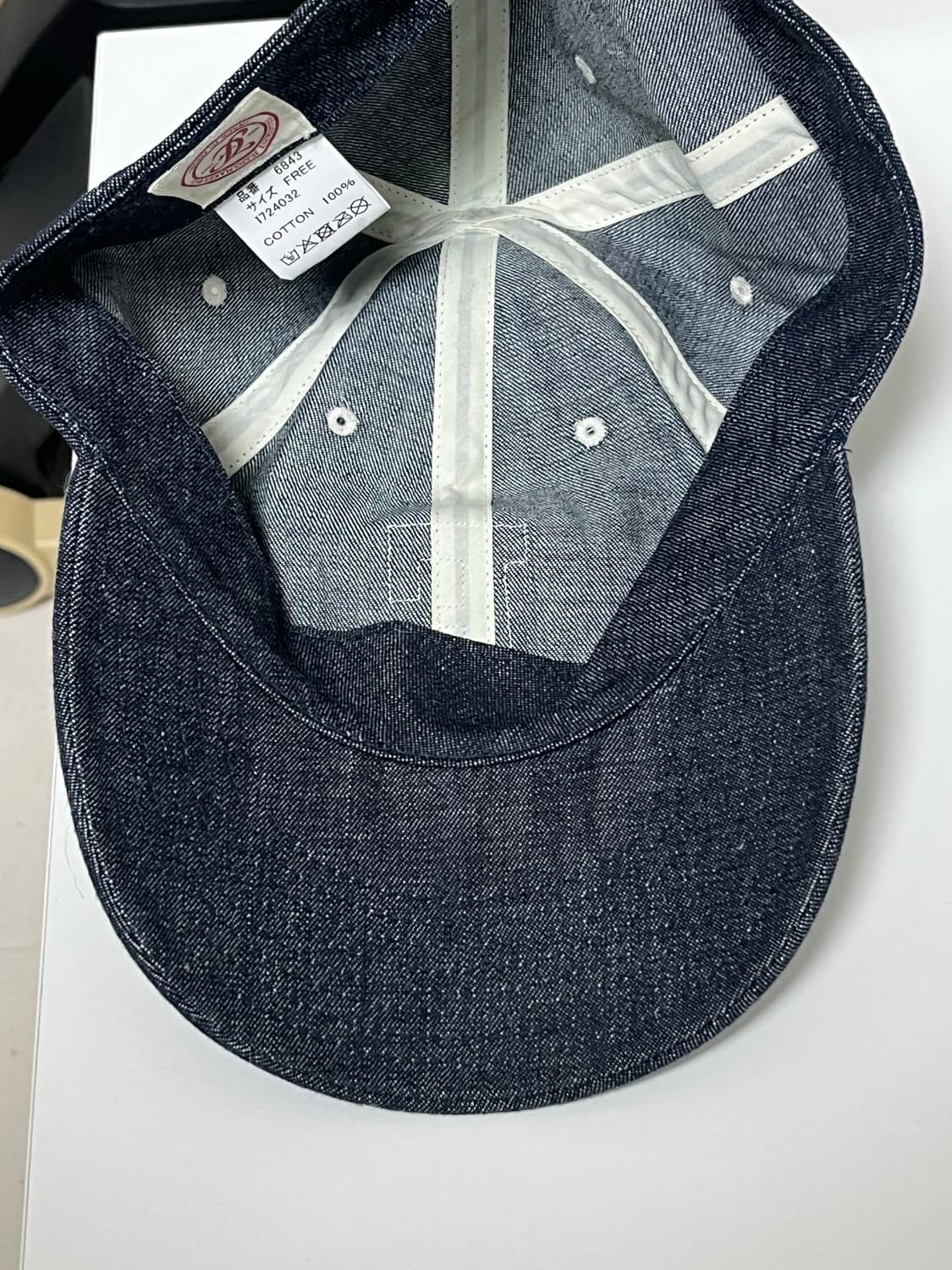 [F] 풀카운트 볼캡 인디고 상품이미지3