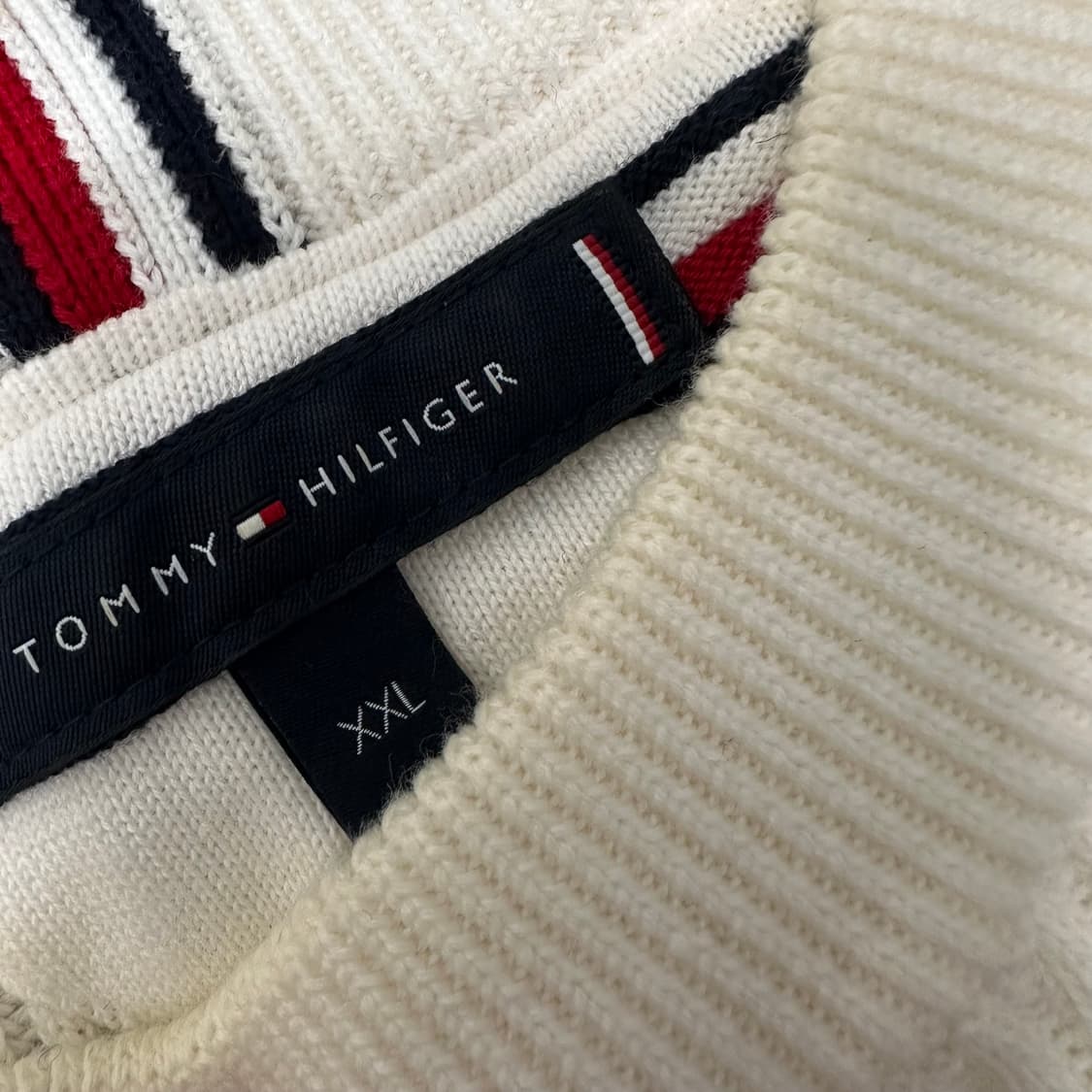 타미힐피거 케이블 니트 스웨터 2XL 상품이미지3