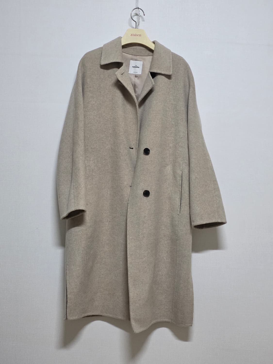 레노마 핸드메이드 모 코트 상품이미지1