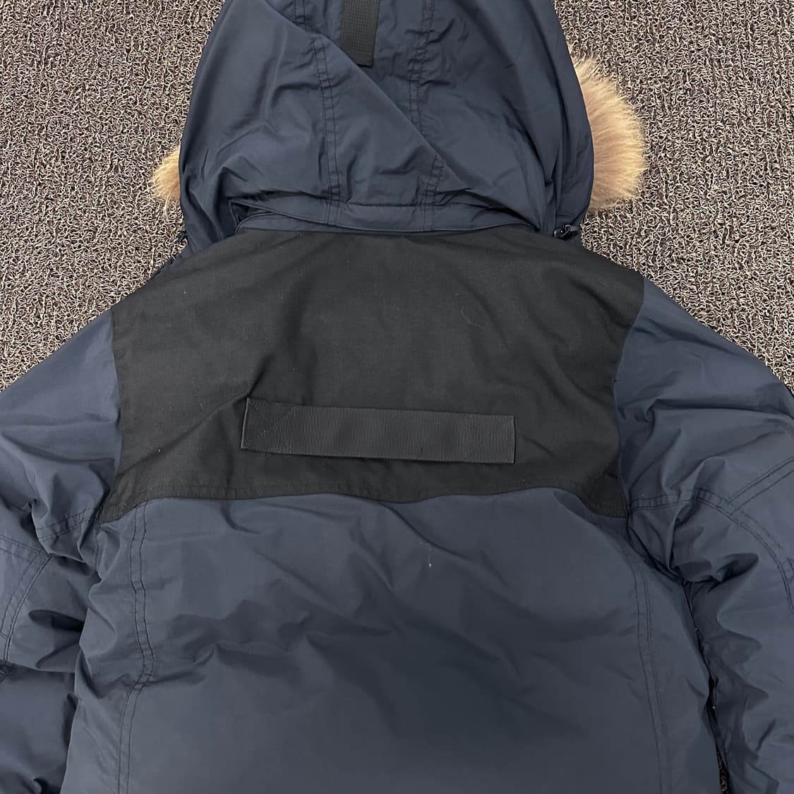 코오롱스포츠 윈드스토퍼 구스다운 패딩 네이비 105(XL) 상품이미지5