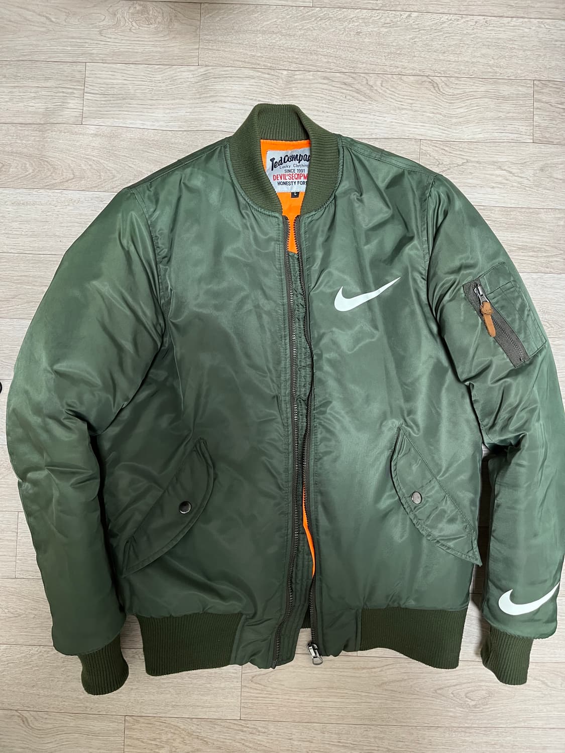 테드컴퍼니 ma-1 상품이미지1