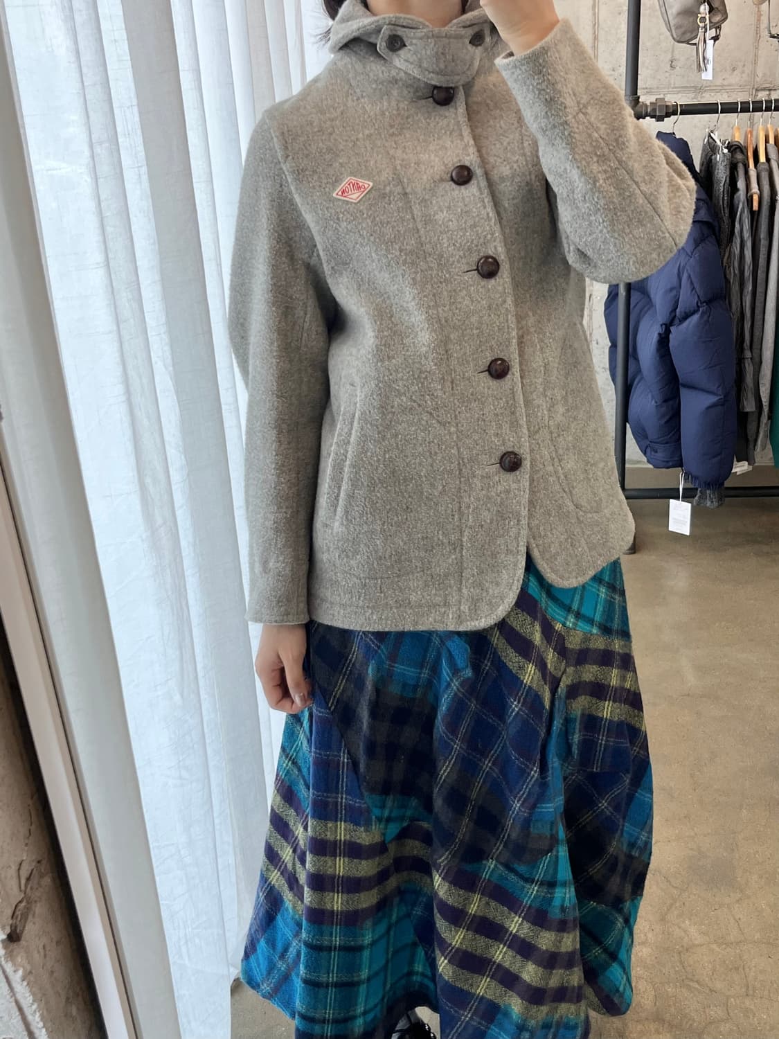 단톤 울 코트 그레이 36 상품이미지7