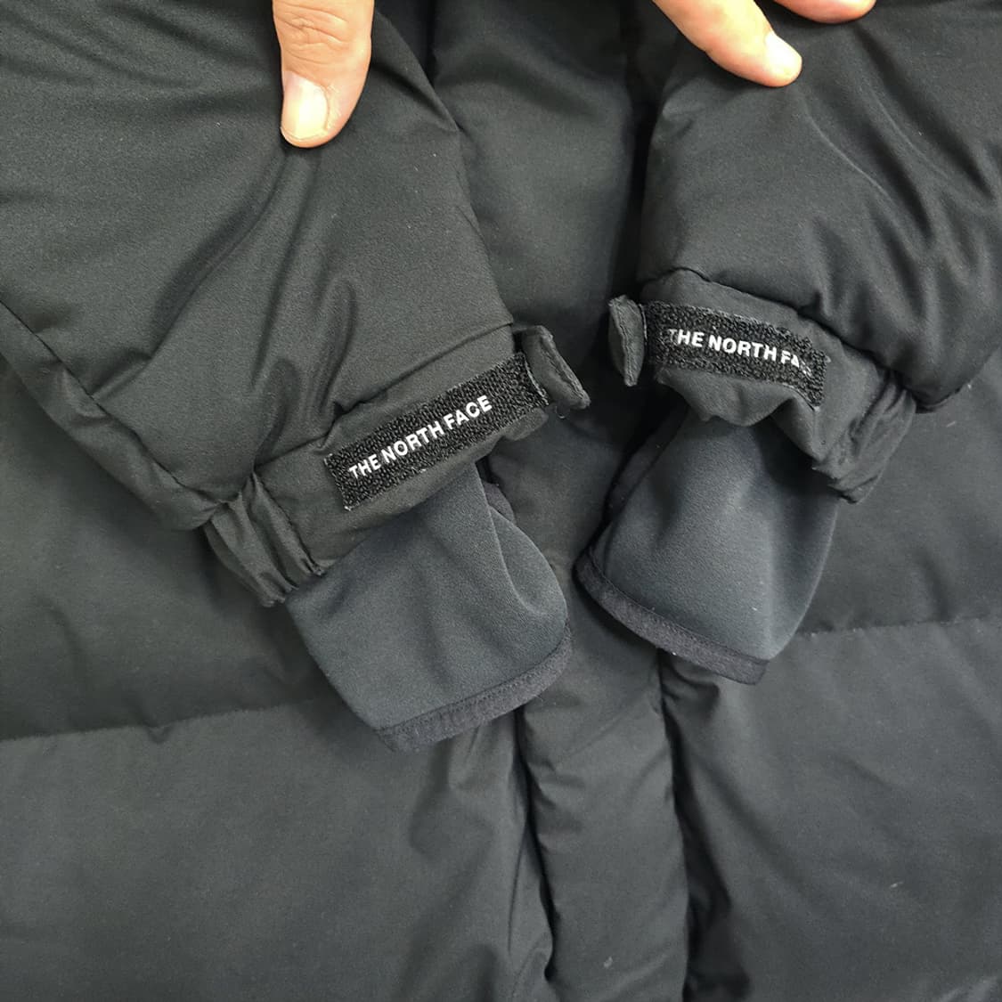 노스페이스 익스플로딩 롱 다운 패딩 코트 블랙 L(소지섭 롱패딩) 상품이미지6