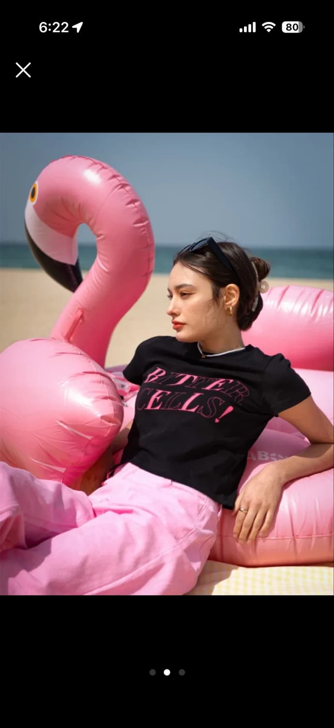 [미사용] 비터셀즈 웨이브로고티 상품이미지2