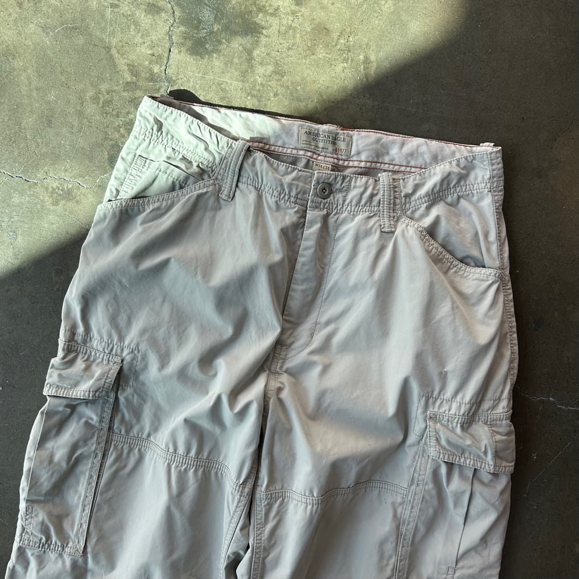 빈티지 아이보리 카고팬츠 상품이미지2