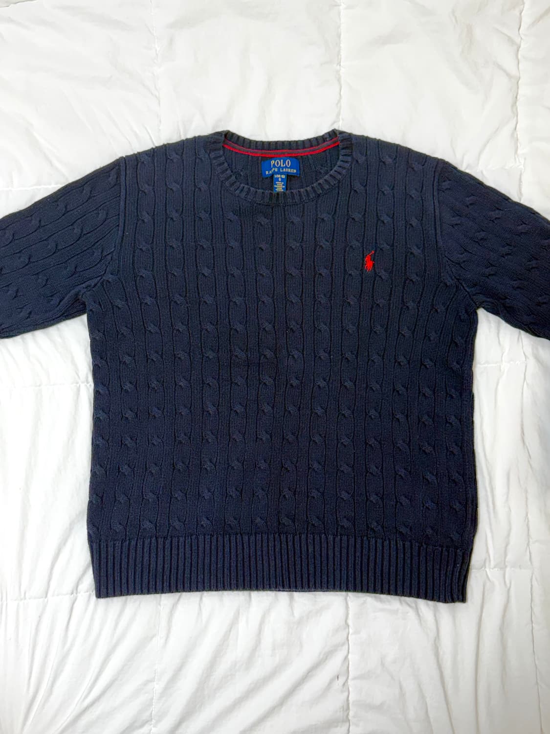 폴로 랄프로렌 네이비 니트 상품이미지2