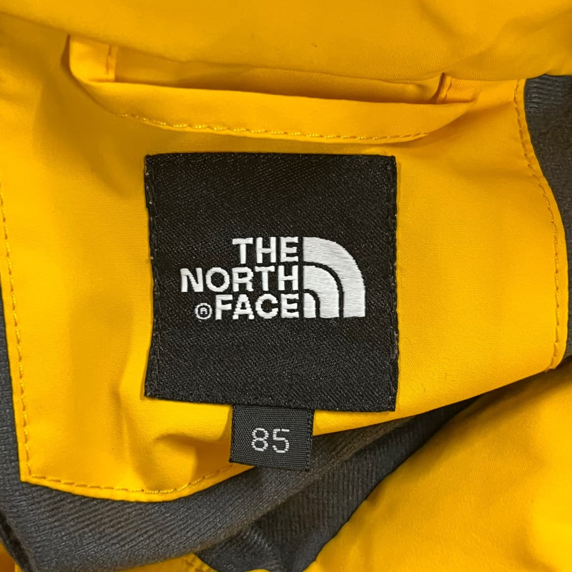[정품/XS] 노스페이스 HYVENT 바람막이 옐로우 블랙 b10 상품이미지4