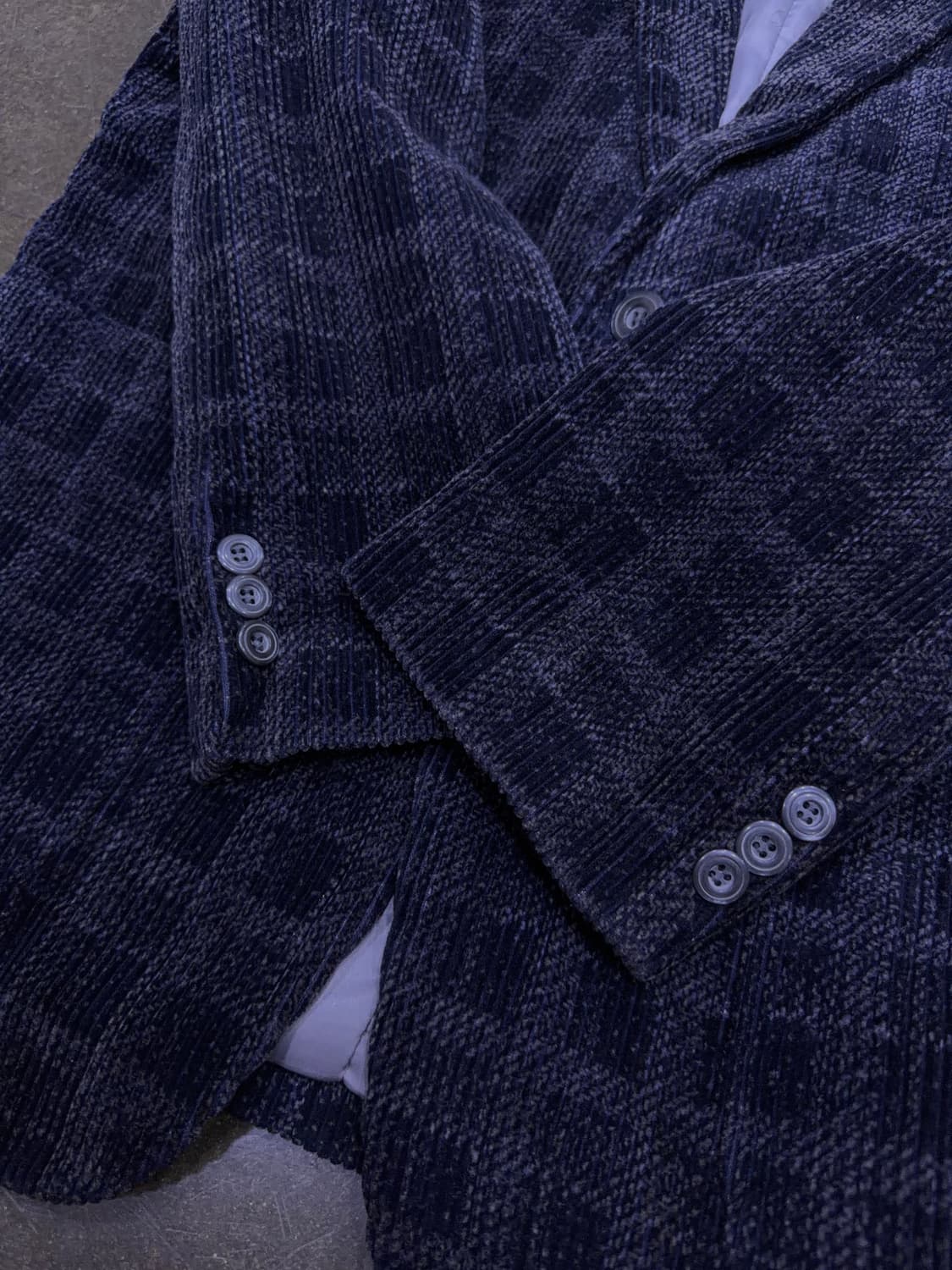 칼빈타운 80's 체크 패턴 헤비 코듀로이 스포츠자켓 블레이저 40 상품이미지6