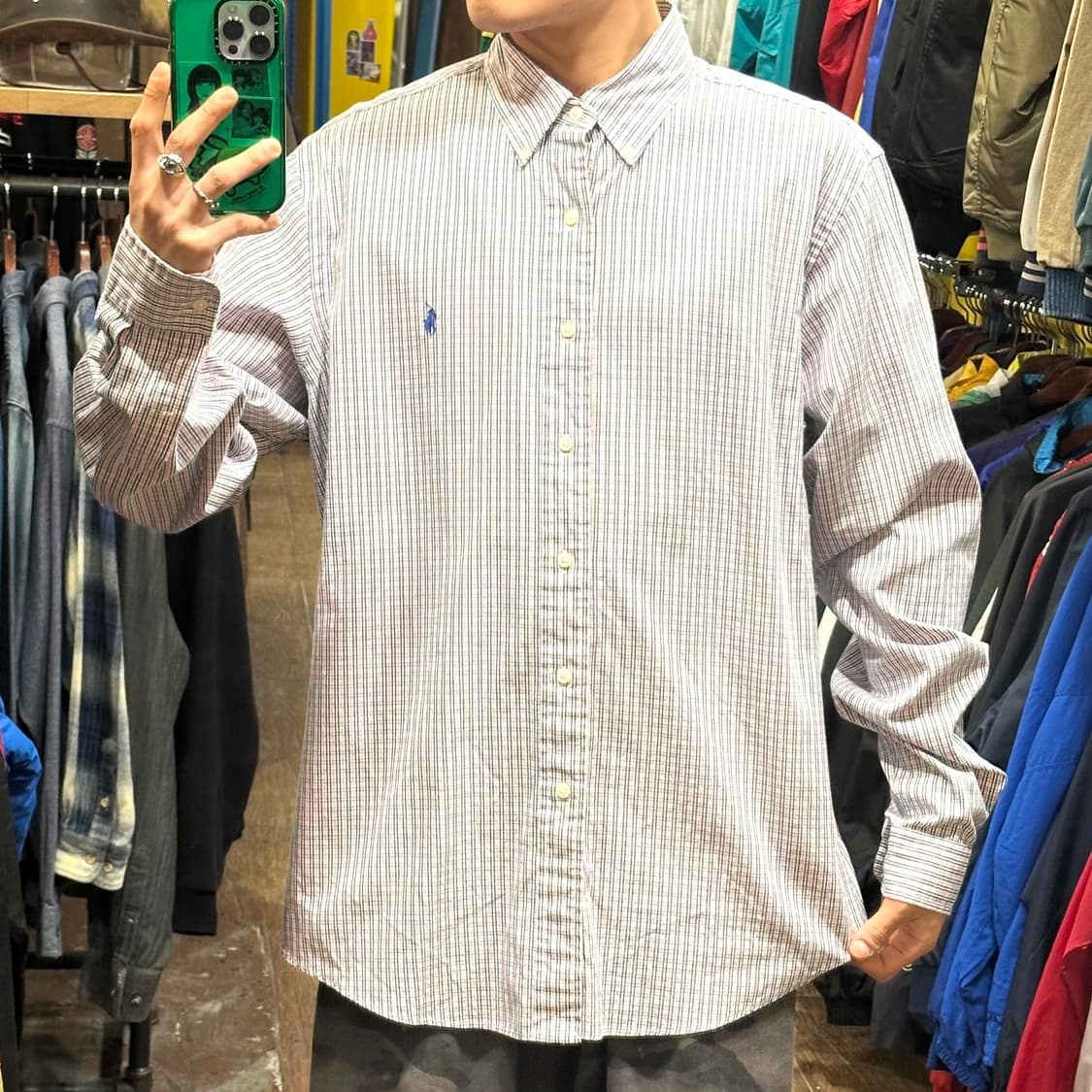 [HI] 폴로 랄프로렌 셔츠 클래식 체크 상품이미지2