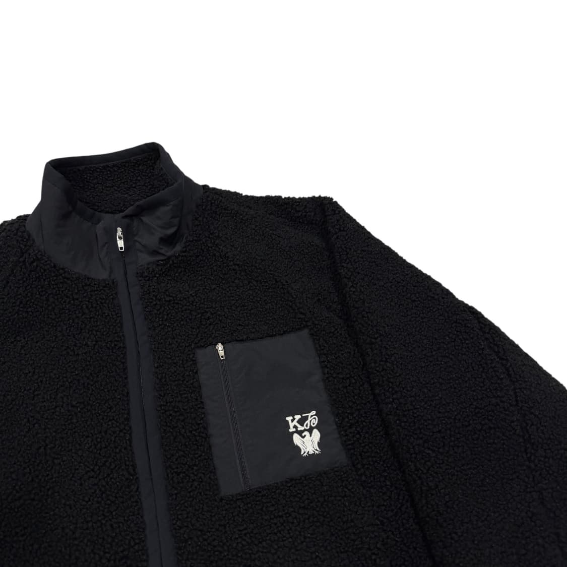 KIJUN 기준 로얄 플리스 후리스 점퍼 블랙 L 상품이미지2
