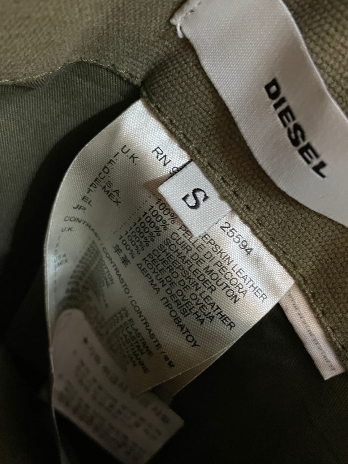 디젤 퍼 양면 자켓 상품이미지8