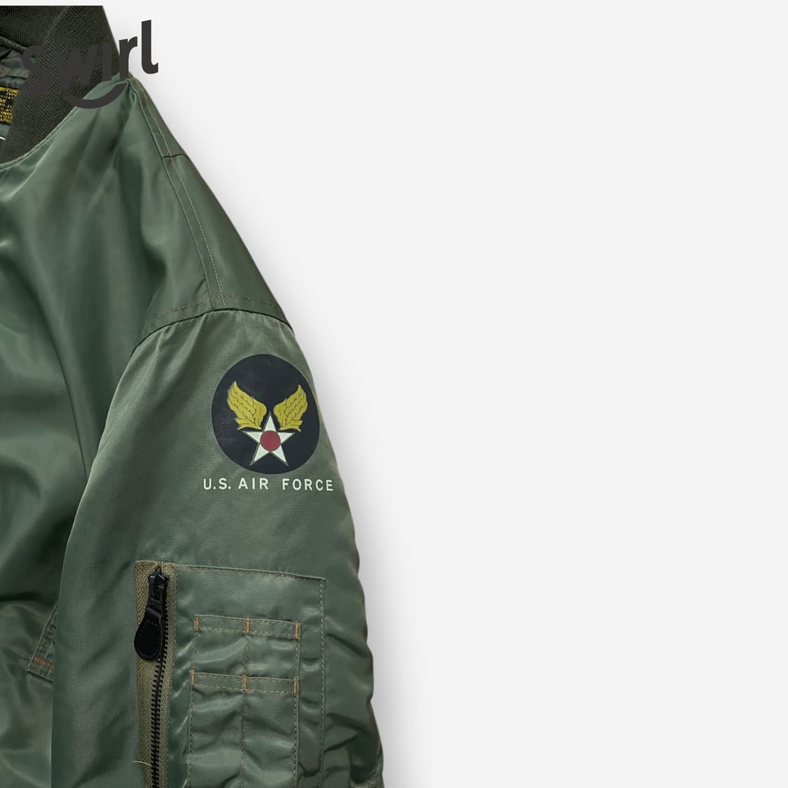 🌊Bronson Ma-1 Wool Pile jacket 상품이미지7