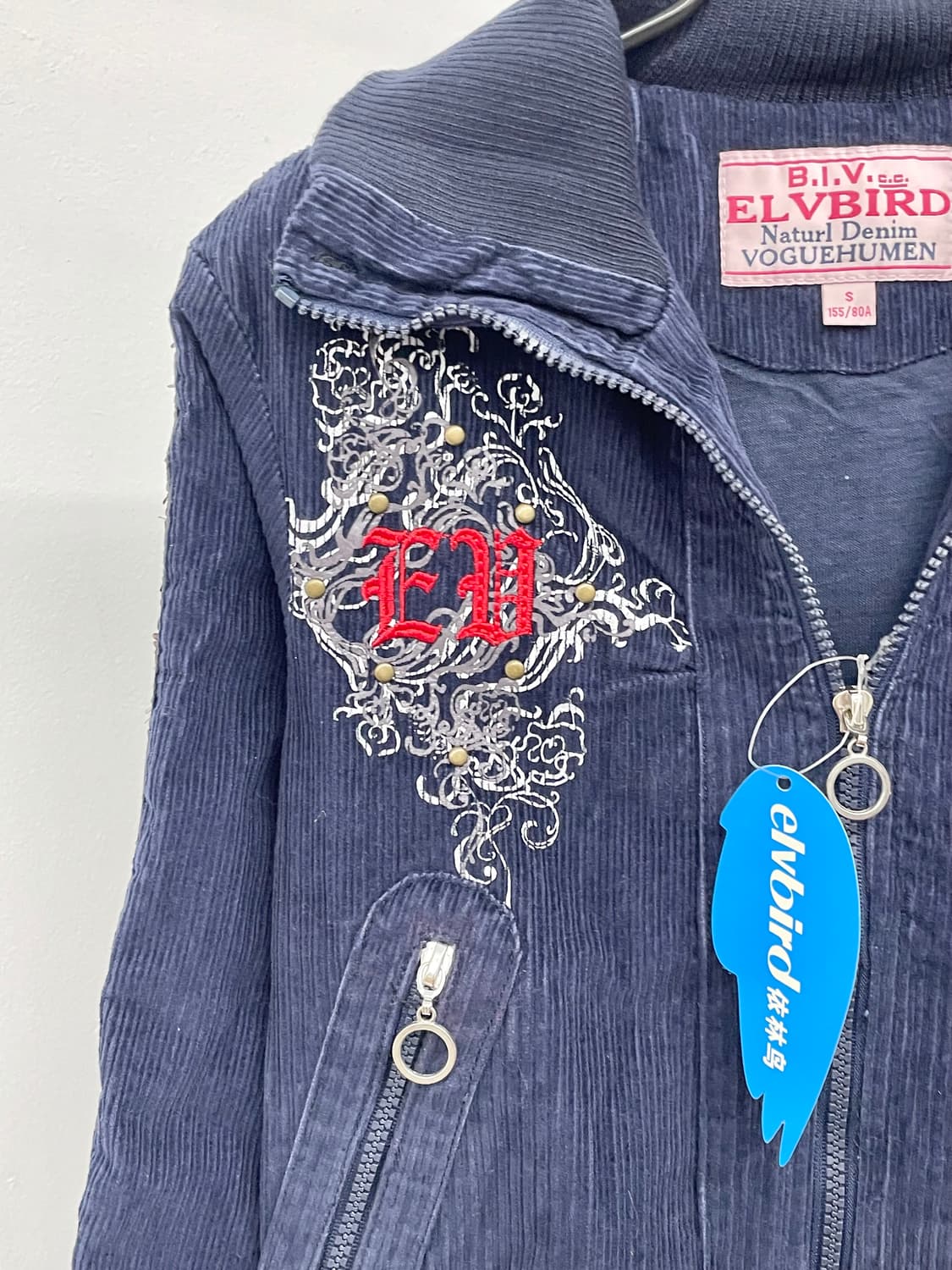 y2k 자수 디테일 자켓 상품이미지5