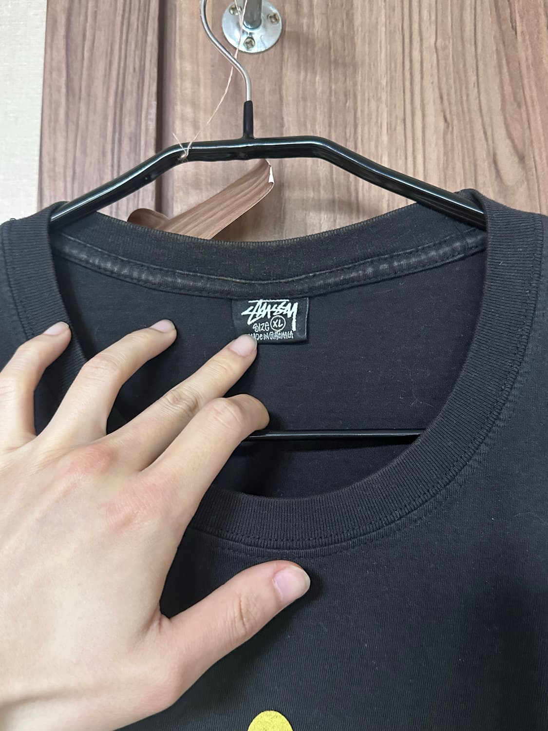 [XL] 스투시 워크샵 반팔 티셔츠 블랙 상품이미지2