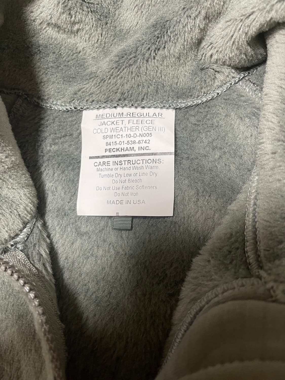 미군 ECWCS Gen III 폴라텍 플리스 자켓 상품이미지3