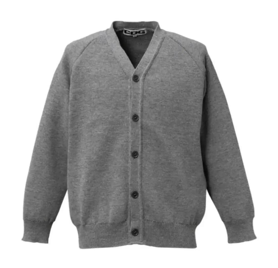 꼼데가르송 CDG 가디건 백로고 니트.  상품이미지1