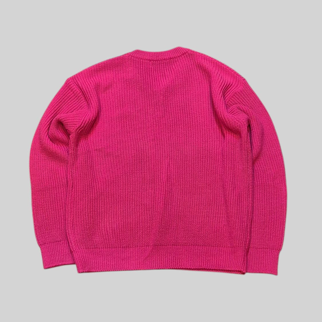 FREE 핫핑크 V넥 니트 상품이미지2