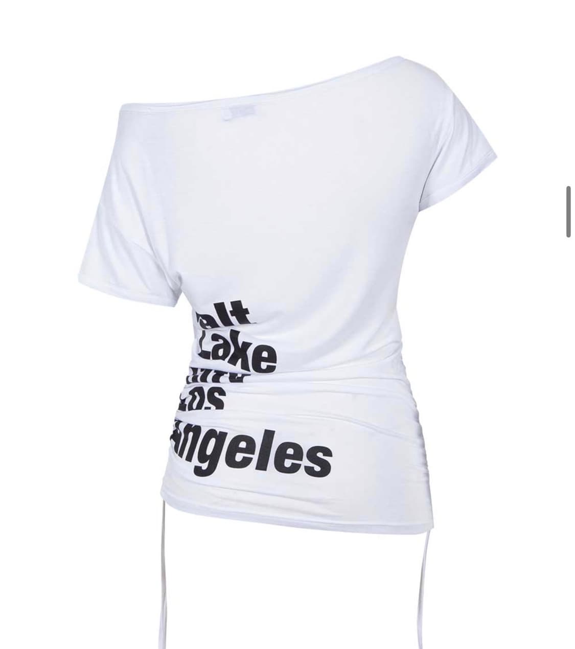 플리즈노팔로우 레터링 셔링 티셔츠 상품이미지2