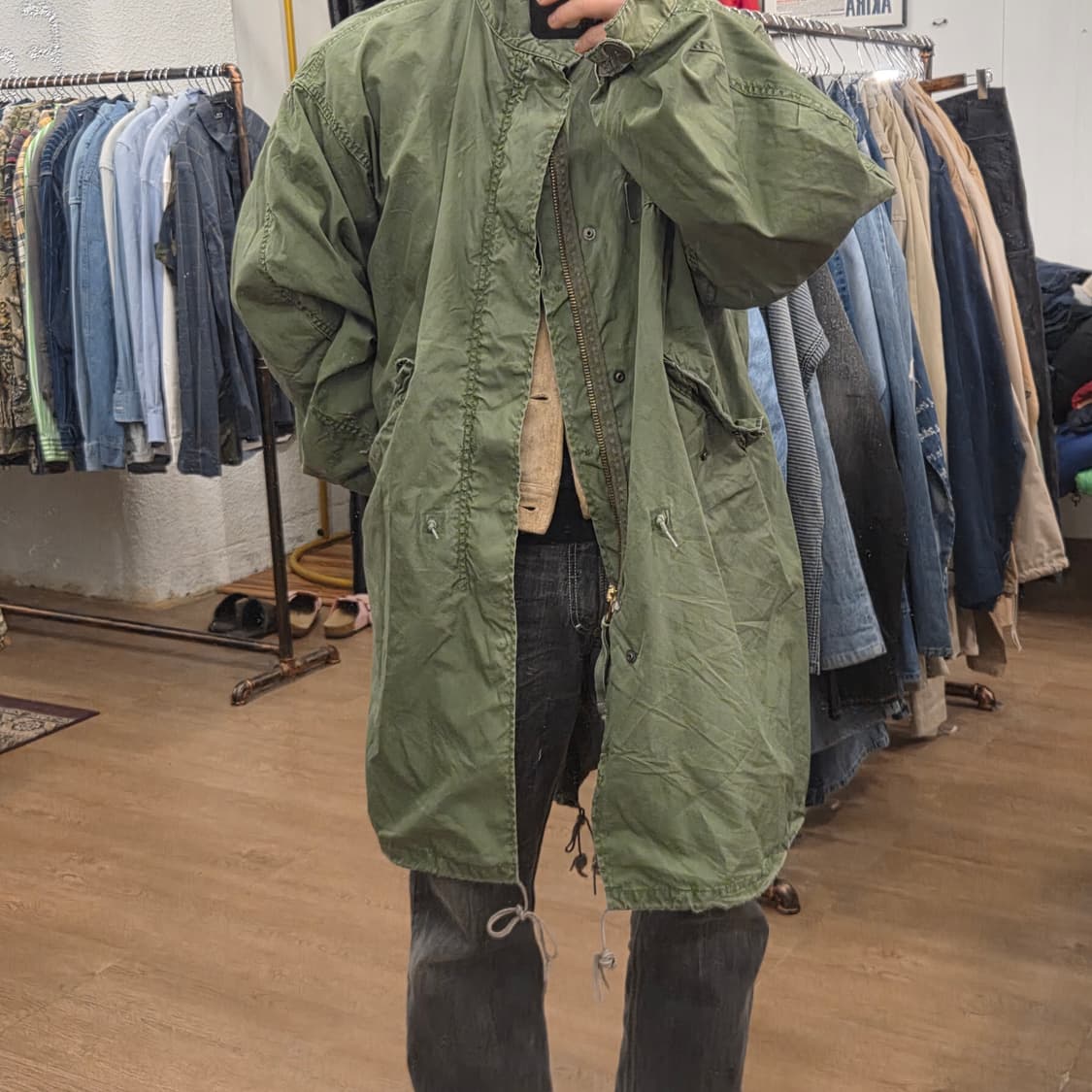 m65 피쉬테일 오리지널 l사이즈 83년 소슈사 상품이미지6