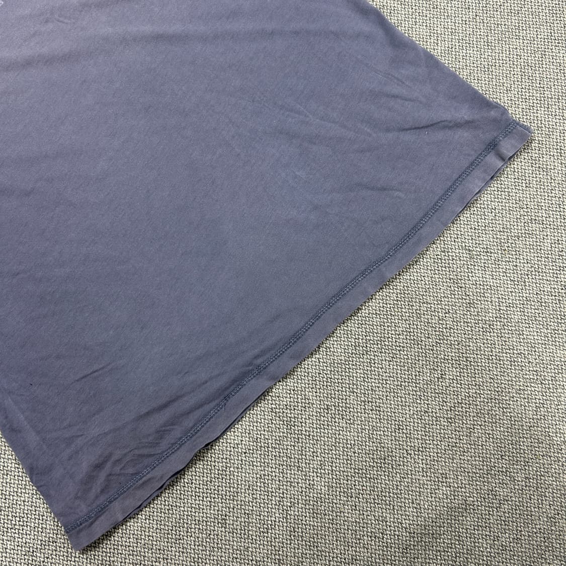 버버리 워시드 블루 기마로고 반팔(L) 상품이미지2