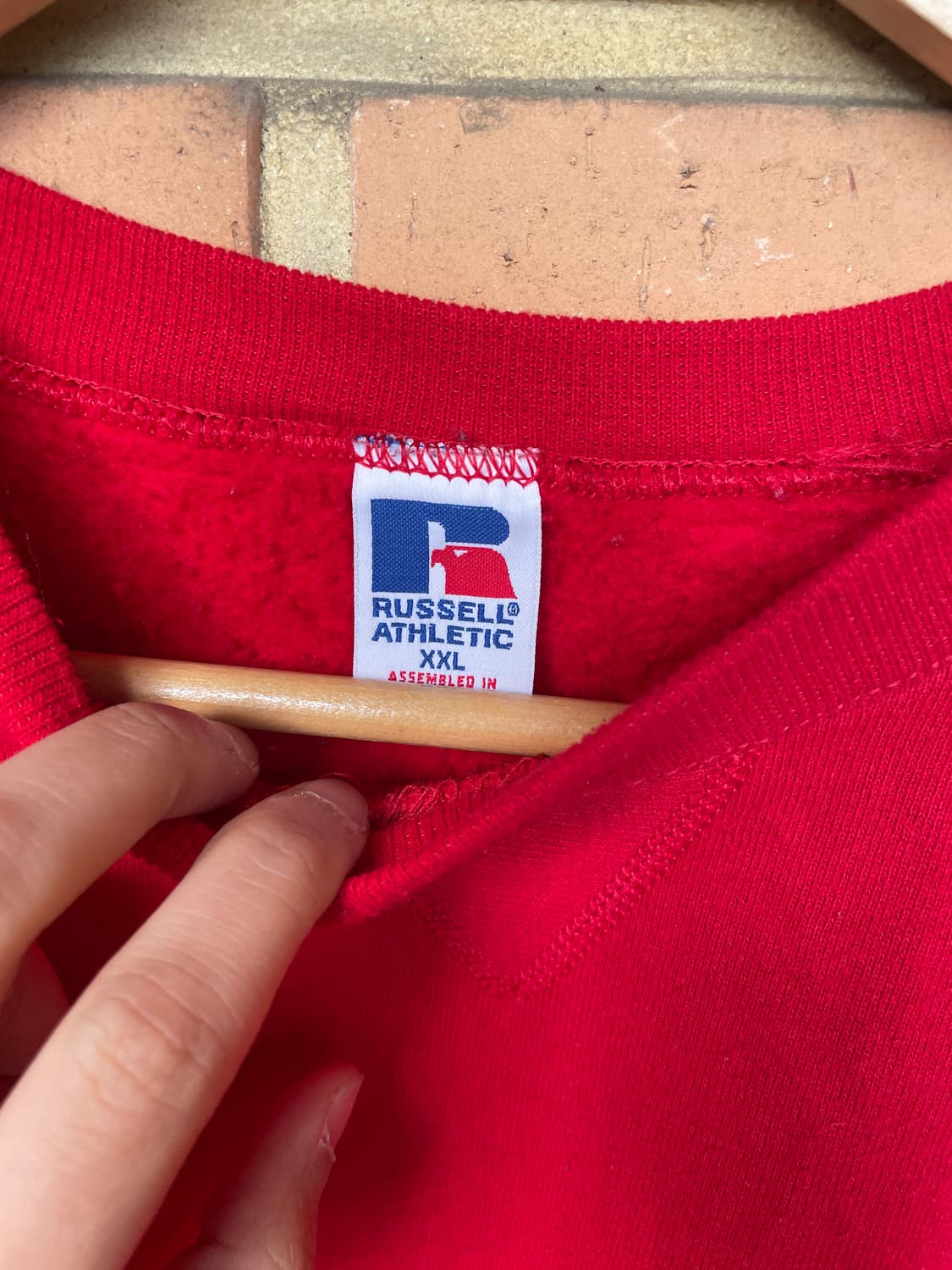 [XXL] 90s RUSSEL USA 러셀 블랭크 스웻셔츠 크루넥 상품이미지2