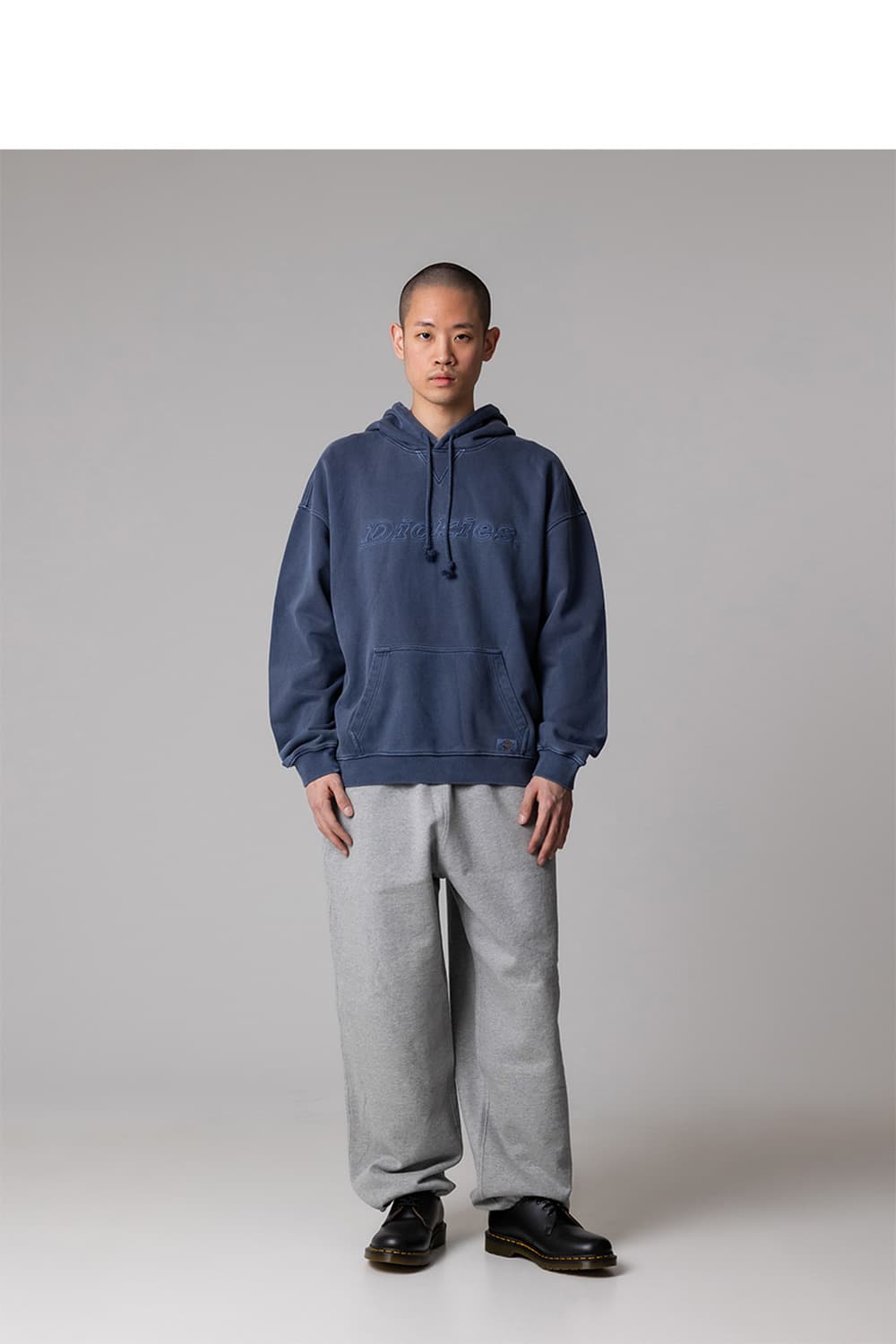 디키즈 베이직 루즈핏 스웨트 팬츠 그레이 상품이미지2