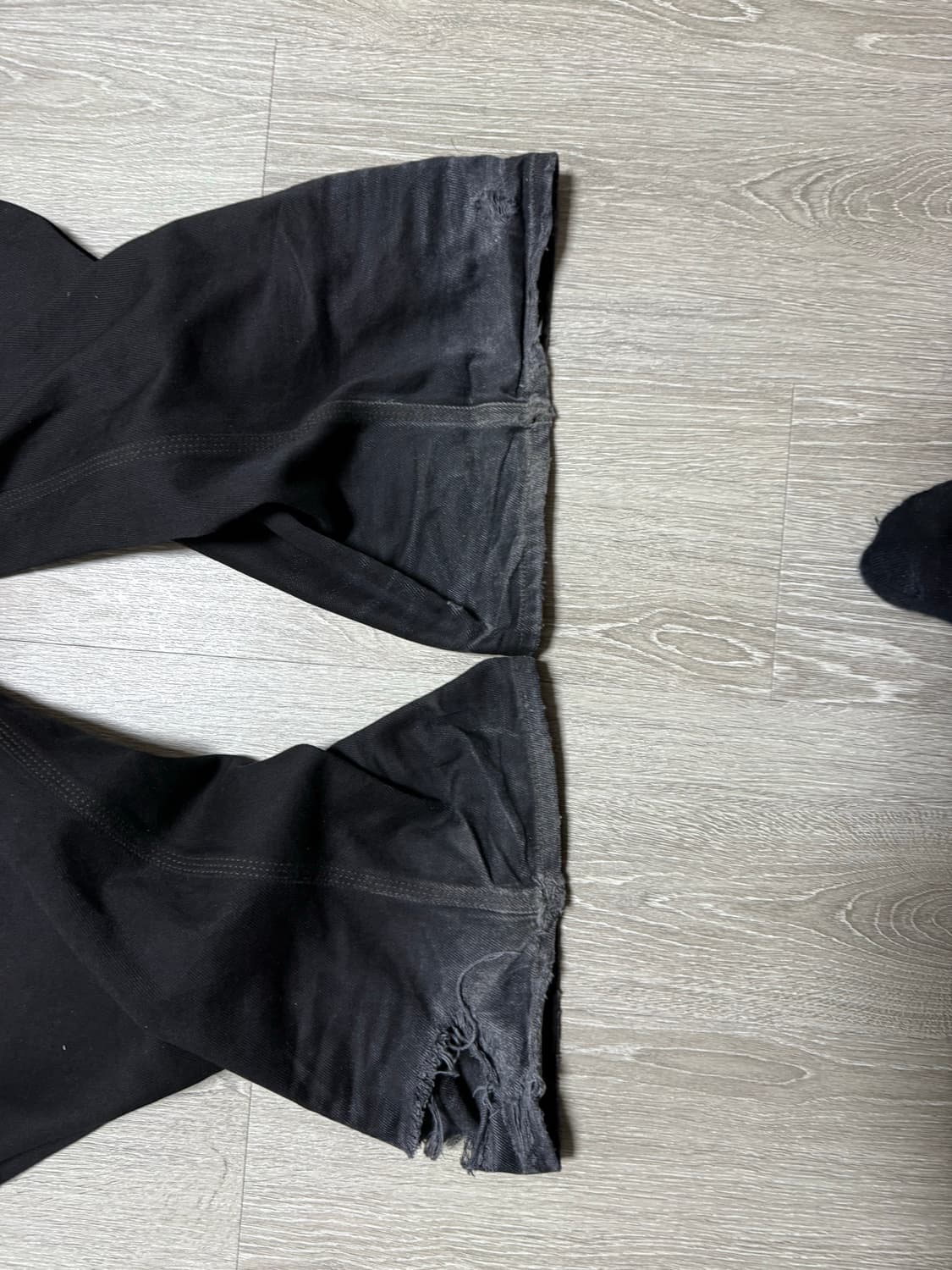 Stu autumn 시즌 wide denim pant L 상품이미지4