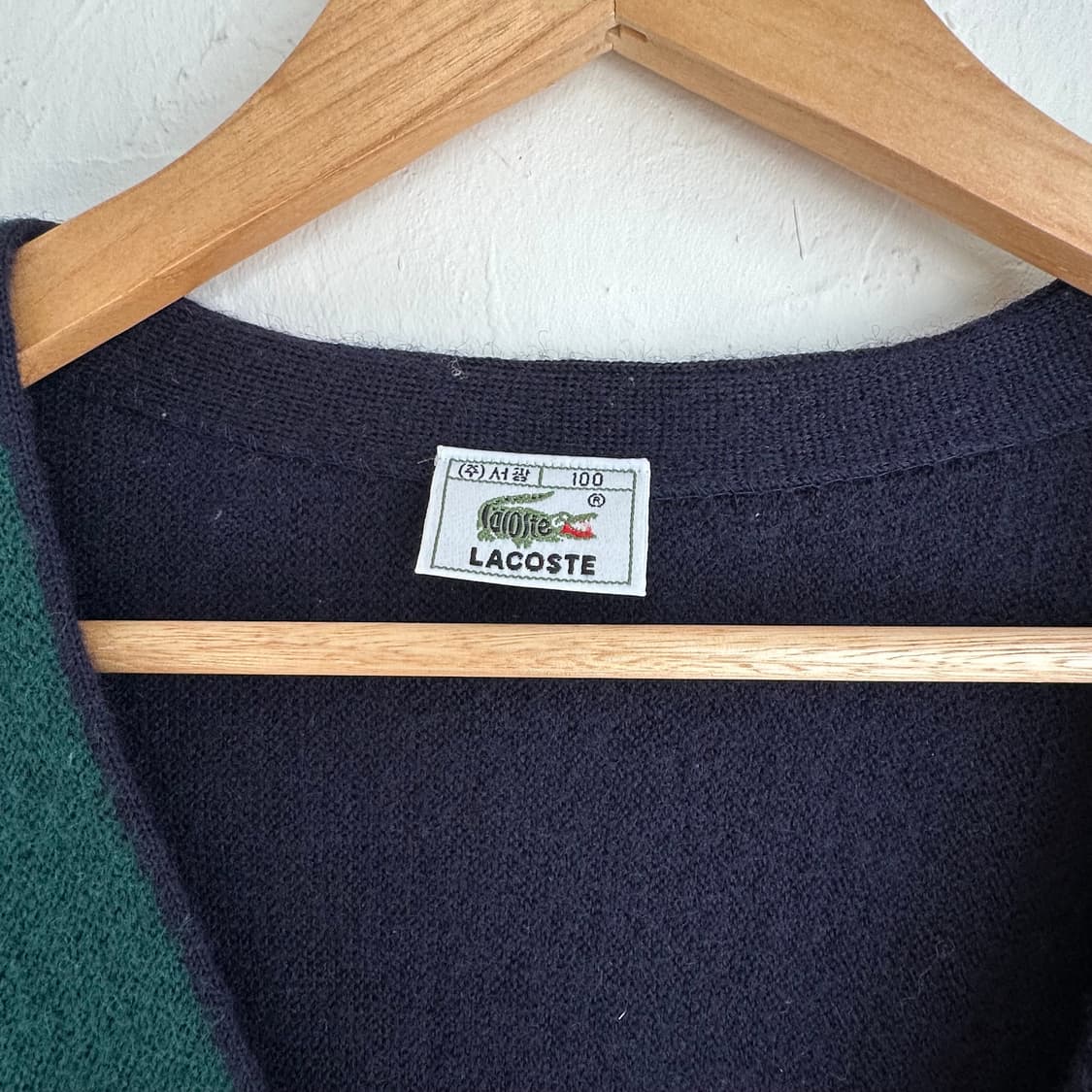 15499 - 라코스테 아가일 가디건 상품이미지3