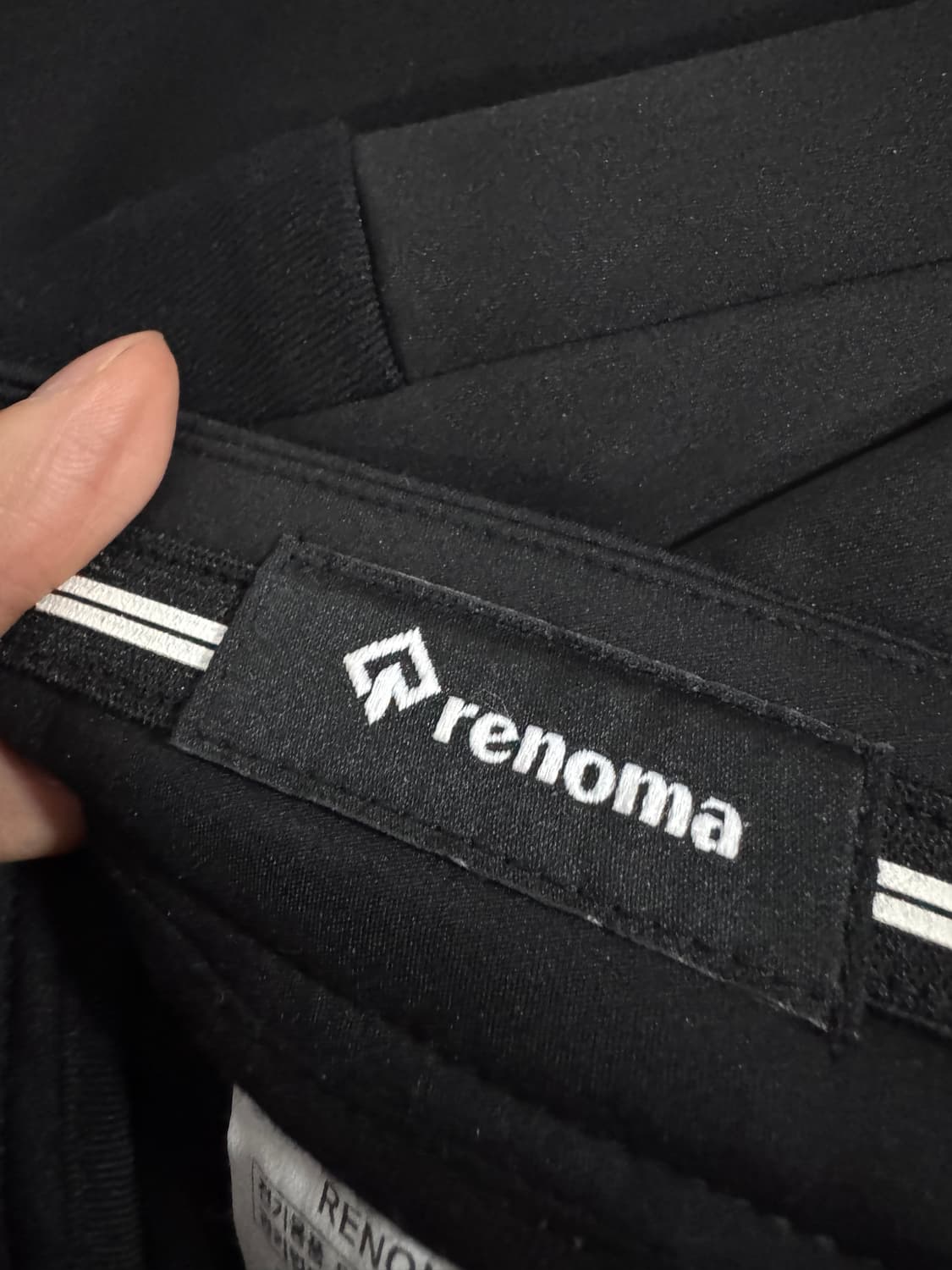 레노마 renoma 골프 기능성 스윙팬츠 82 블랙 상품이미지3