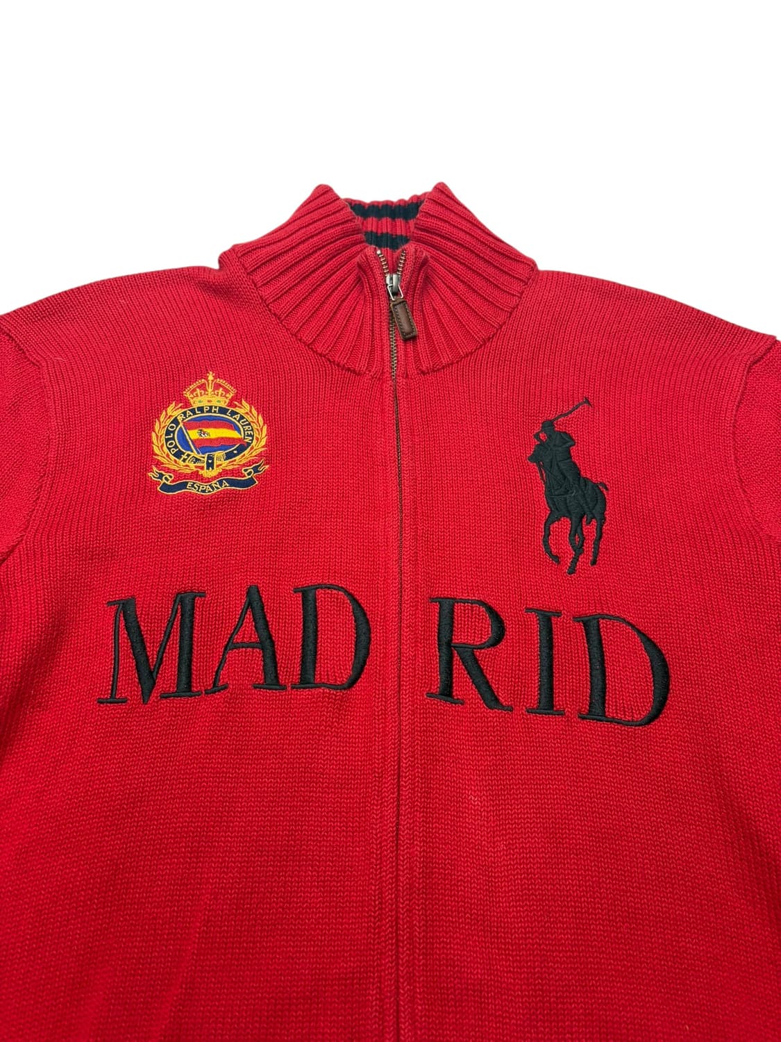Polo Ralph Lauren 빅포니 MADRID 집업 니트 XL 상품이미지3