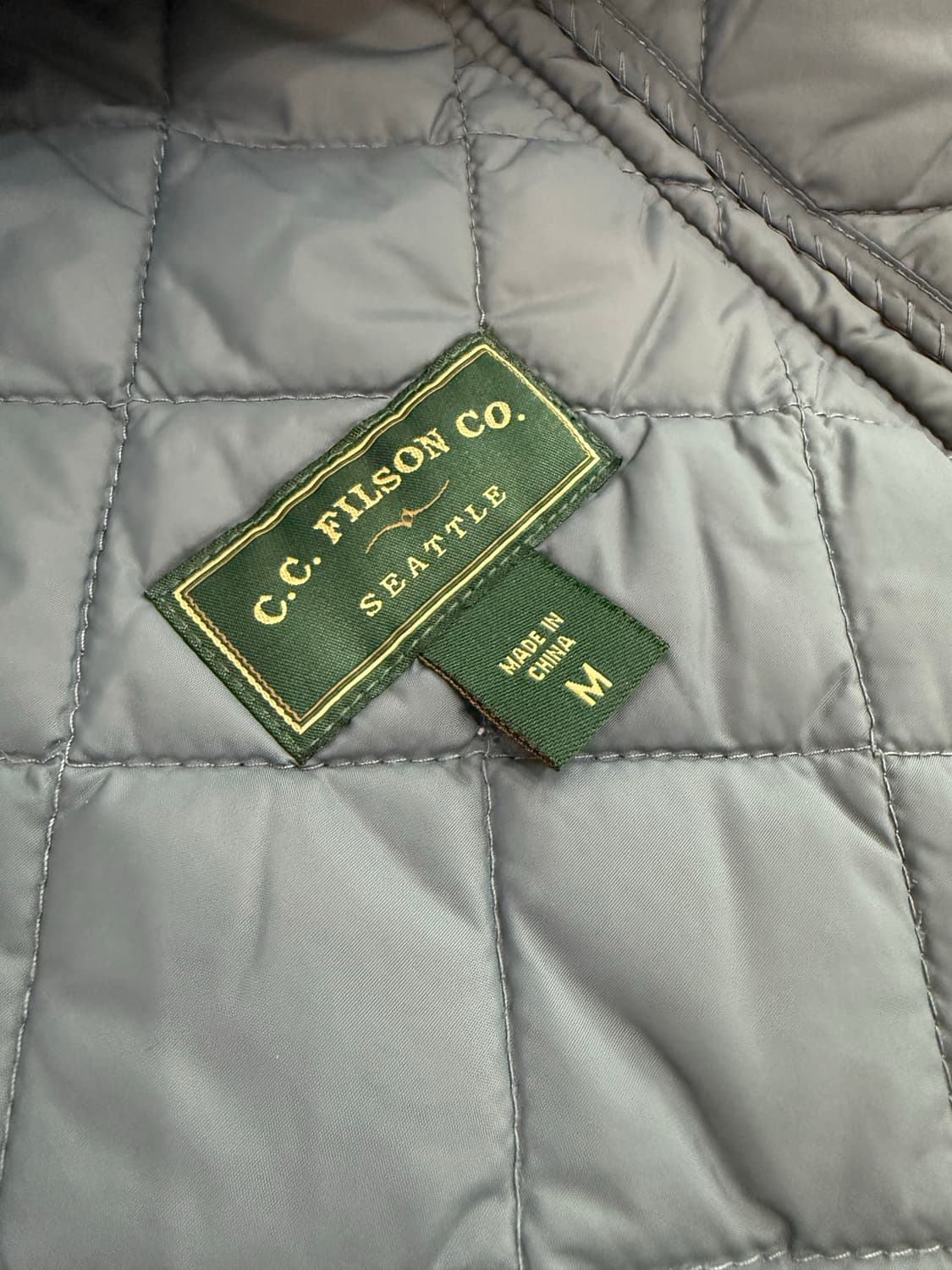 필슨 퀼팅 베스트 민트급 상품이미지3