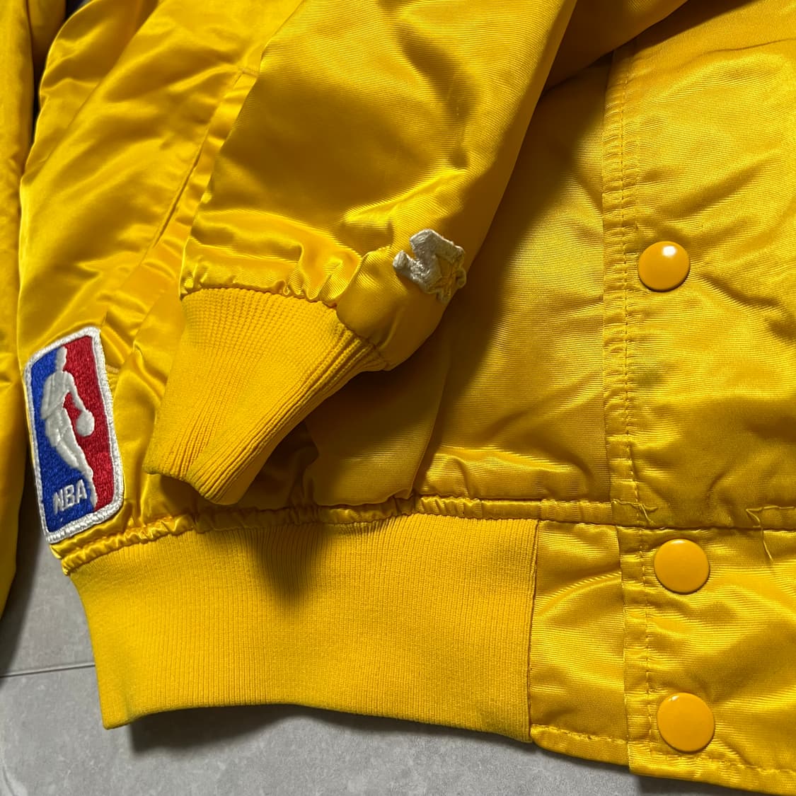 M / 90s 스타터 LA 레이커스 바시티 자켓 상품이미지7