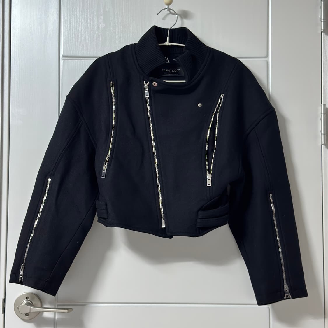 자라 울 바이커 자켓 상품이미지2